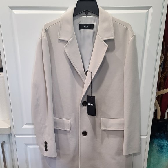 HUGO BOSS Single Breasted Topcoat - Picture 1 of 8